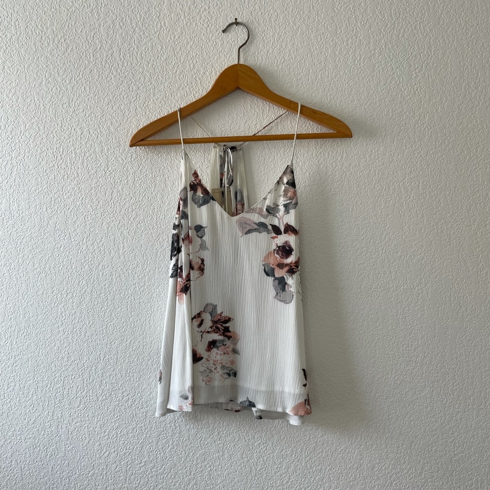 Moon River Floral Tank Top, Medium